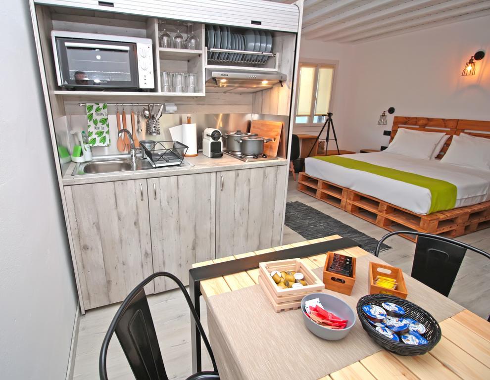 Camara Studio Mykonos Appartement Ornos  Buitenkant foto